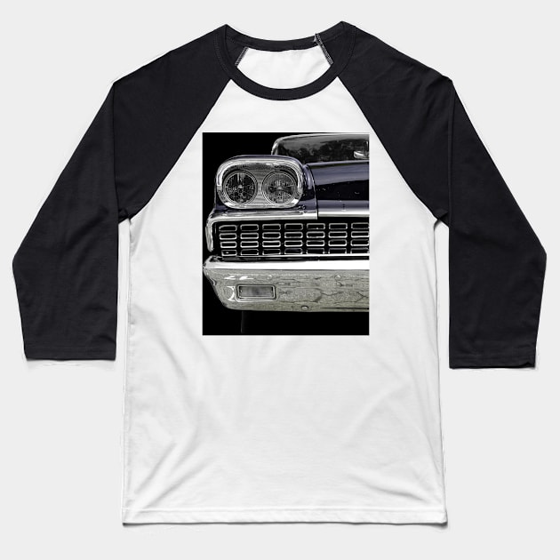 Classic Car Baseball T-Shirt by Beate Gube